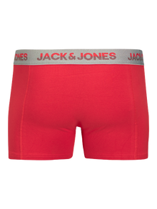Jack & Jones Erkek 3'lü Boxer Paketi - Jadon -Dark Navy - 12282001