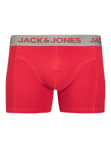 Jack & Jones Erkek 3'lü Boxer Paketi - Jadon -Dark Navy - 12282001