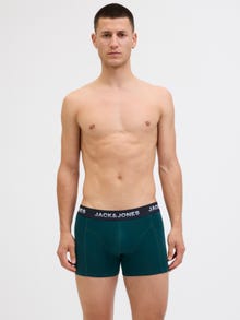 Jack & Jones Erkek 3'lü Boxer Paketi - Maxwell -Dark Navy - 12283353