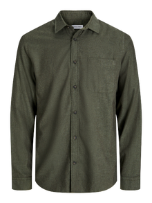 Jack & Jones Büyük Beden Cepli Gömlek - Classıc -Rosin - 12284613