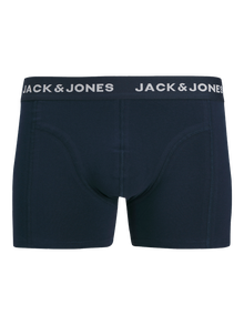 Jack & Jones Erkek 7'li Düz Boxer Paketi - Benja -Black - 12285464