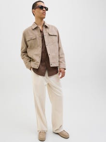 Jack & Jones Erkek Chıno Pantolon - Bıll -Feather Gray - 12285471