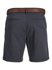 Jack & Jones Erkek Kemerli Chıno Şort - Marco -Dark Navy - 12285548