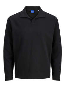 Jack & Jones Erkek Polo Yaka Tişört - Summer -Black - 12285716