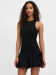 Jack & Jones Kadin Balon Etek Mini Elbise - Forest -Black - 12285781