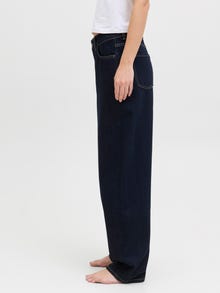 Jack & Jones Kadın Barrel Fıt Jean -Dark Blue Denim - 12287824
