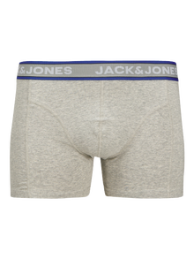 Jack & Jones Büyük Beden 3'lü Boxer Paketi - Chrıstıan -Black - 12289320
