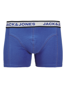 Jack & Jones Büyük Beden 3'lü Boxer Paketi - Chrıstıan -Black - 12289320