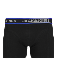 Jack & Jones Büyük Beden 3'lü Boxer Paketi - Chrıstıan -Black - 12289320